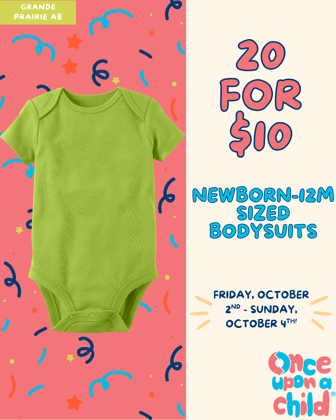 20 for $10 Bodysuit Sale